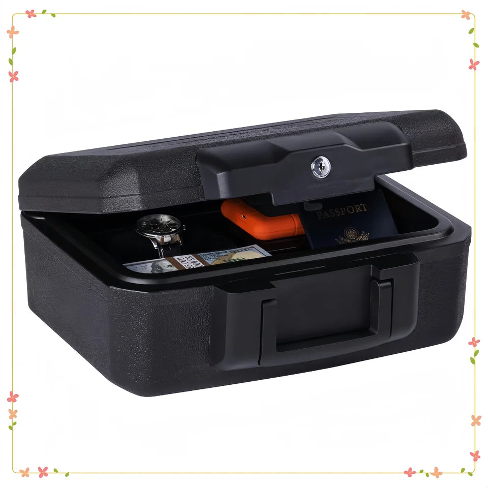 1200 Fire Resistant Security Safe with Key Lock