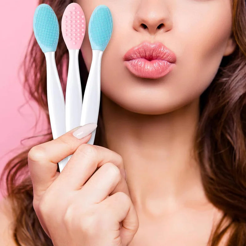 2 Pack Blue Facial Cleansing Brushes for Skincare