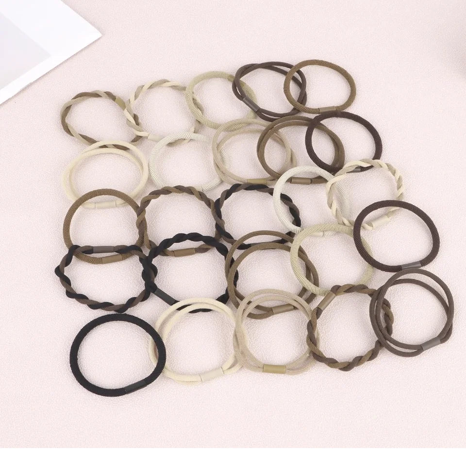 30 Pack Boho Hair Ties for Women Stylish Bracelets