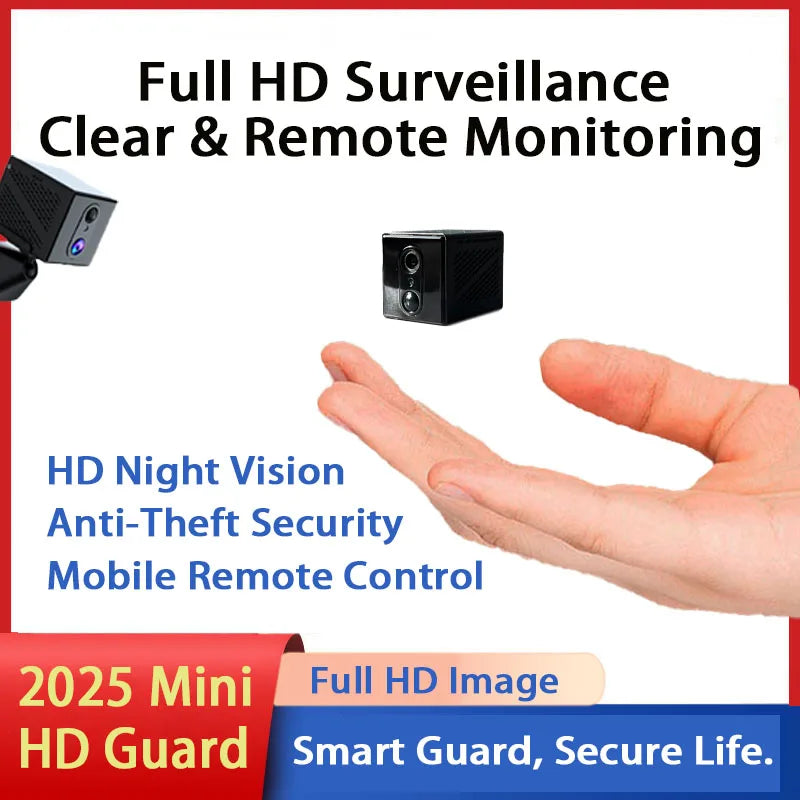 1080P Mini Surveillance Camera with Night Vision