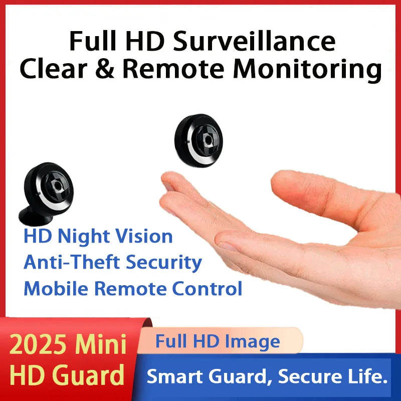 1080P Mini Surveillance Camera with Night Vision