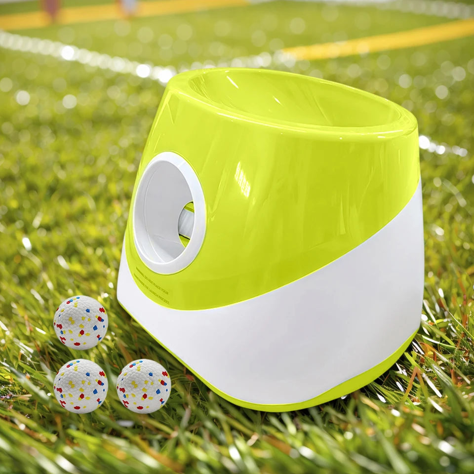 Automatic Dog Ball Thrower with Tennis Balls