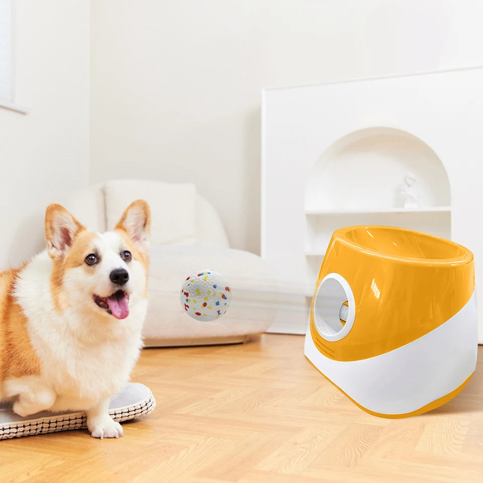 Automatic Dog Ball Thrower with Tennis Balls