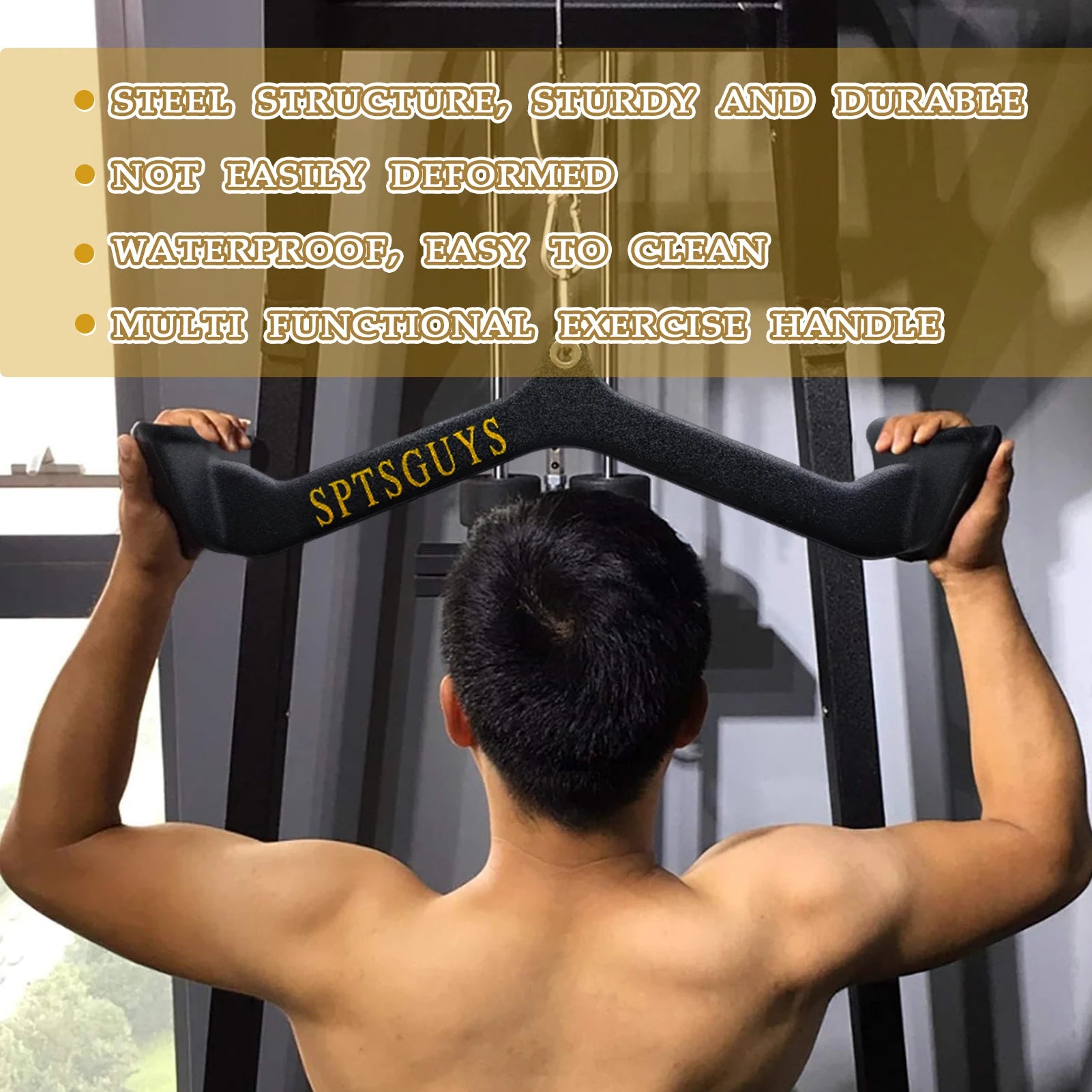 Heavy Duty Lat Pulldown Bar for Home Gym