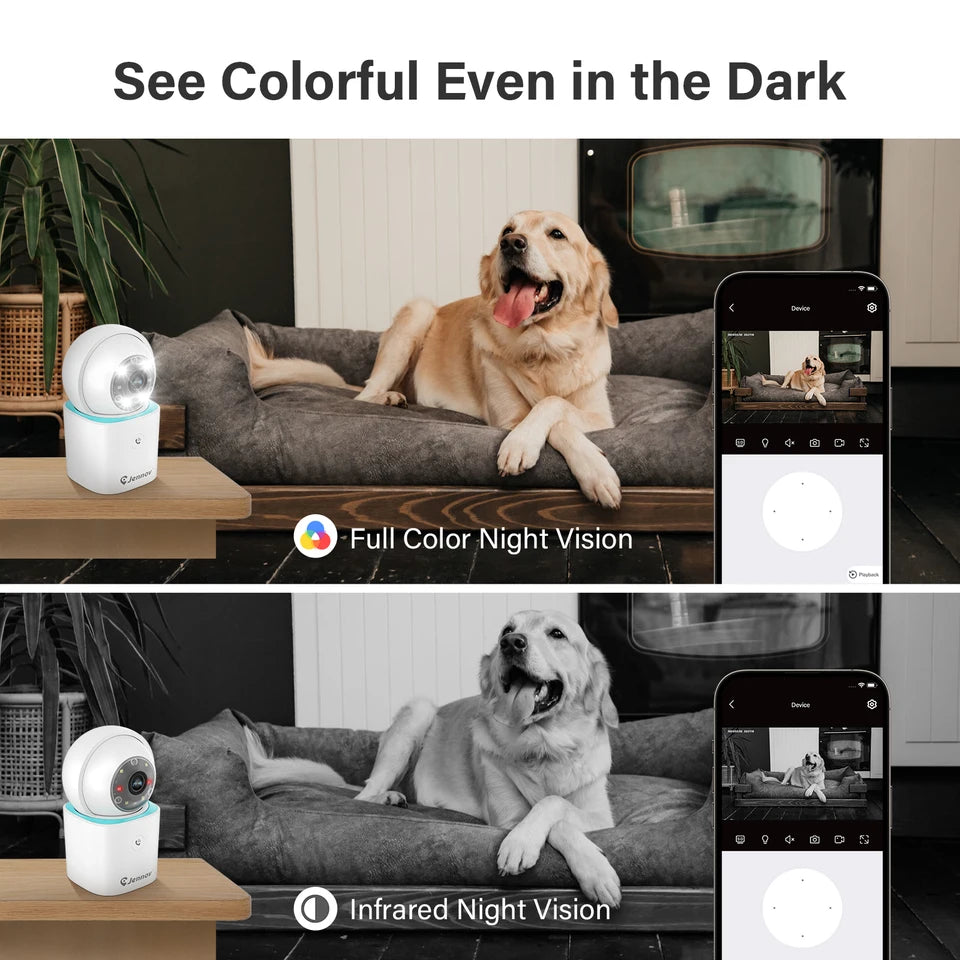 360 Degree Pet Camera WiFi Monitor for Home Security
