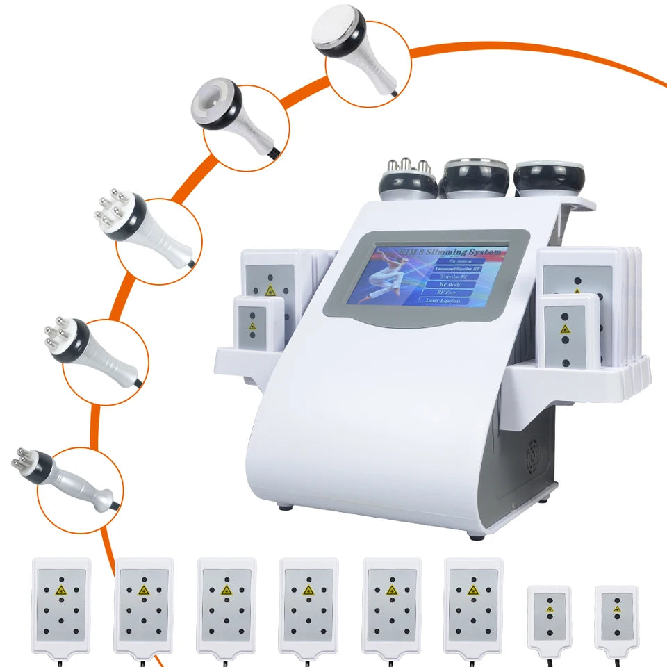 6in1 Vacuum Therapy Cavitation Massager for Weight Loss