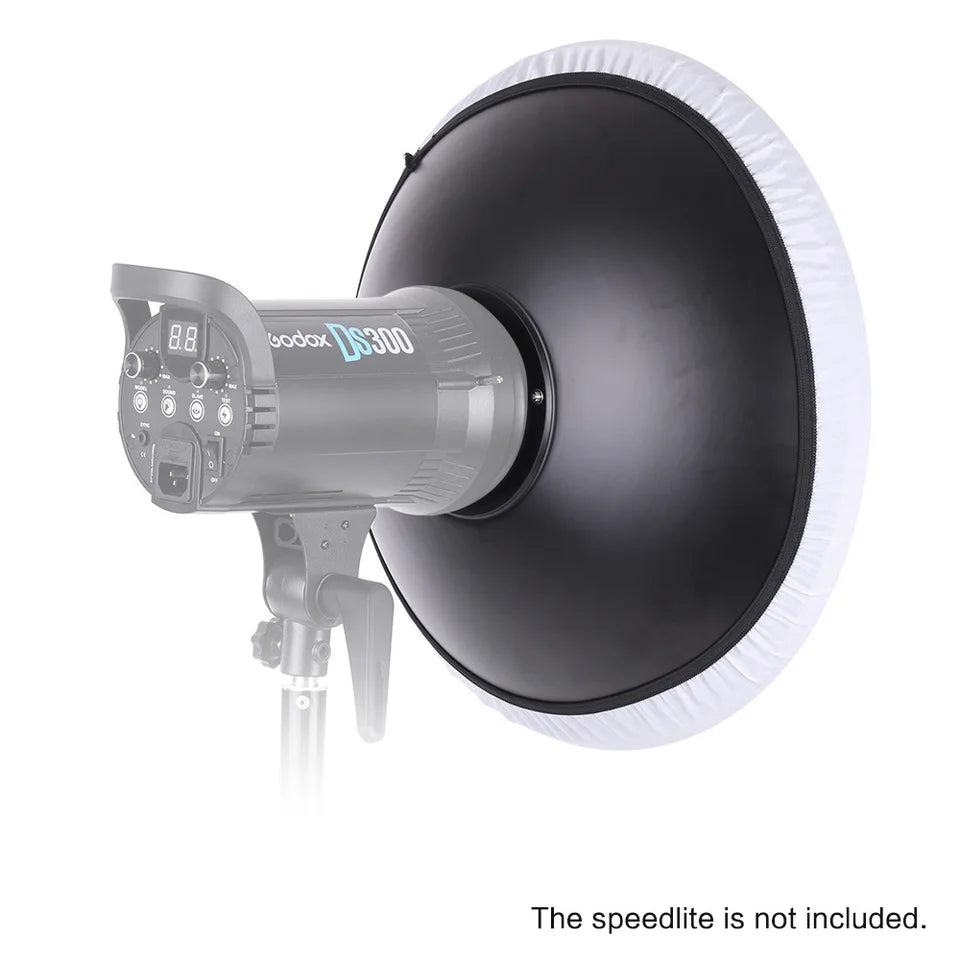 41cm Speedlite Strobe Lighting Diffuser Beauty Dish