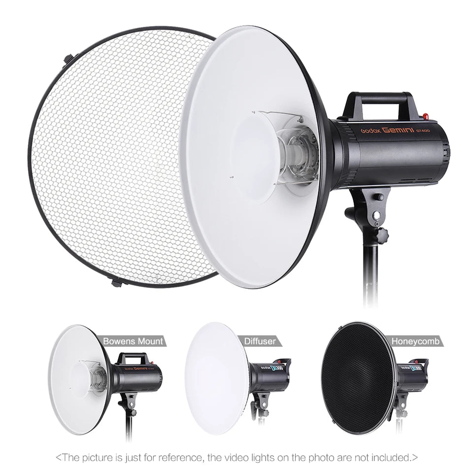 41cm Speedlite Strobe Lighting Diffuser Beauty Dish